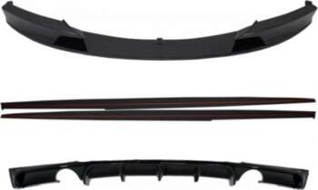 Rear Diffuser Double Outlet for Single