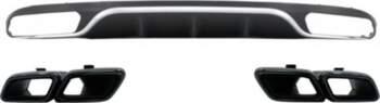 Rear Diffuser with Exhaust Muffler Tips