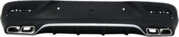 Rear Diffuser with Exhaust Muffler Tips