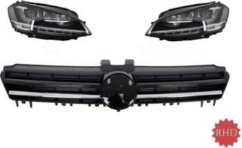 RHD Headlights LED FLOWING Dynamic Sequential