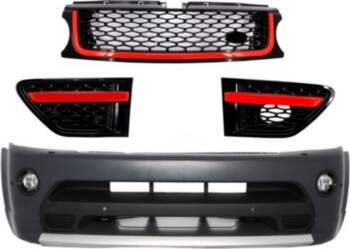 Front Bumper and Front Grilles Assembly