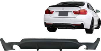 Rear Bumper Diffuser suitable for BMW