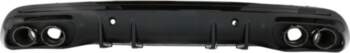 Rear Bumper Diffuser with Exhaust Muffler