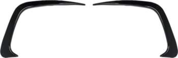 Rear Bumper Flaps Side Fins Flics