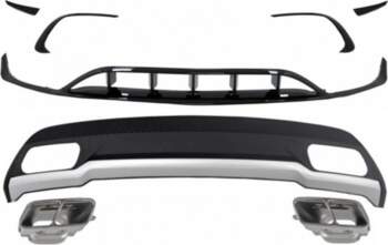 Rear Diffuser & Exhaust Tips Tailpipe