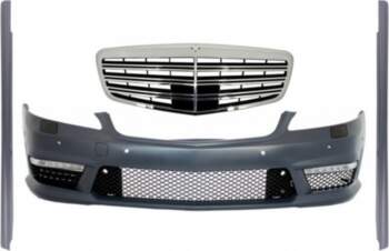 Complete Front Bumper Assembly with Central