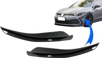 Front Bumper Side Fins Flaps suitable
