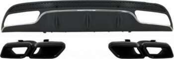 Rear Bumper Diffuser suitable for Mercedes