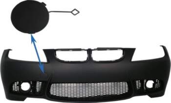 Tow Hook Cover Front bumper suitable
