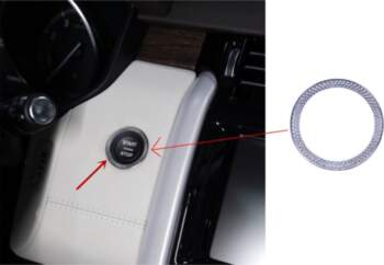 Chrome Ring Frame start button suitable