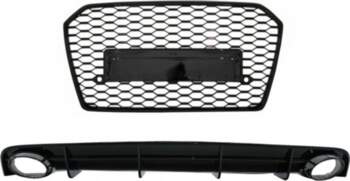 Rear Bumper Valance Diffuser and Exhaust