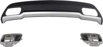 Rear Diffuser and Exhaust Tips Tailpipe