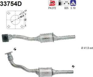 AS 33754D - Katalizators