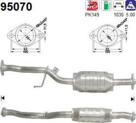 AS 95070 - Katalizators