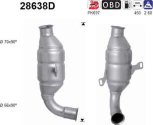 AS 28638D - Katalizators