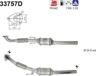 AS 33757D - Katalizators
