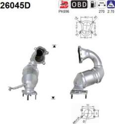 AS 26045D - Katalizators