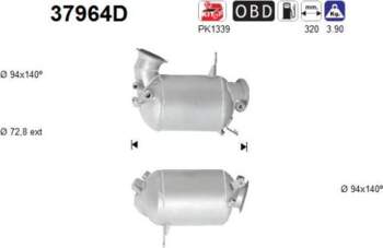 AS 37964D - Katalizators