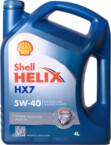 SHELL 5W40 HELIX HX7 4L