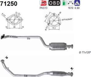 AS 71250 - Katalizators