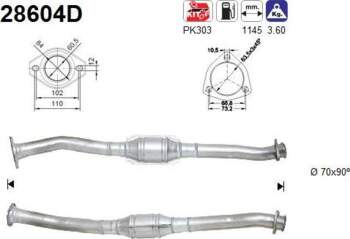 AS 28604D - Katalizators