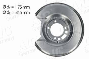 AIC 57606 - Dubļu sargs, Bremžu