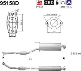 AS 95158D - Katalizators