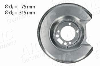 AIC 57607 - Dubļu sargs, Bremžu