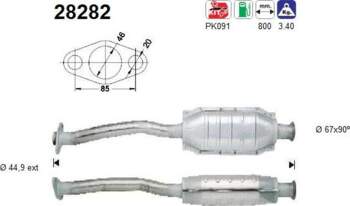 AS 28282 - Katalizators