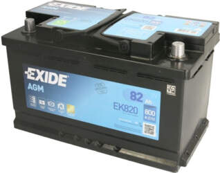 EXIDE EK820 82Ah AGM