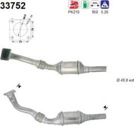 AS 33752 - Katalizators