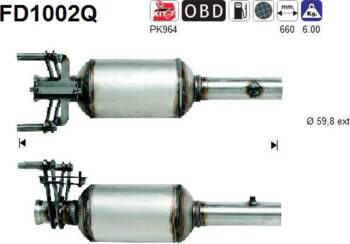 AS FD1002Q - Nosēdumu / Daļiņu