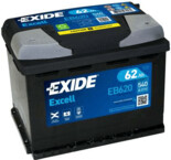 EXIDE 12V 62Ah 540A