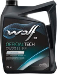 WOLF OFFICIALTECH 0W20 LL FE 5L