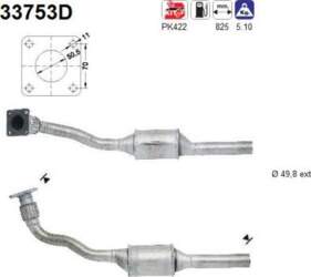 AS 33753D - Katalizators