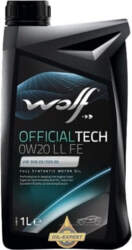 WOLF OFFICIALTECH 0W20 LL FE 1L
