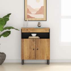 Kumode ar 2 durvīm, 60x33x75 cm