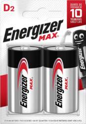 ENERGIZER BATTERY MAX D LR20, 2