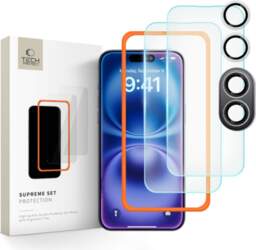 Tech-Protect Supreme Set tempered glass for