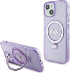 Guess Ring Stand Script Glitter MagSafe