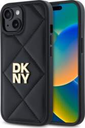 DKNY Quilted Stack Logo iPhone 15