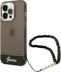Guess Translucent Pearl Strap Case for