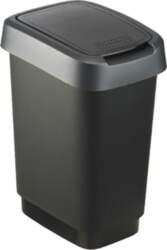 ROTHO Twist Silver - trash bin