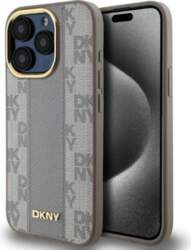 DKNY Leather Checkered Mono Pattern MagSafe