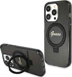 Guess Ring Stand Script Glitter MagSafe