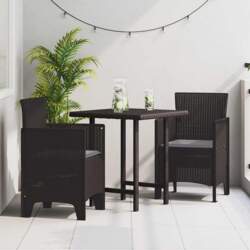 Dārza krēsls 2 pcs brūna 53