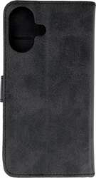 Leather Book Case for iPhone 16