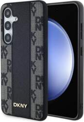 DKNY Leather Checkered Mono Pattern MagSafe