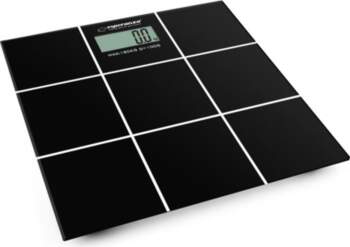 Esperanza EBS004 personal scale Rectangle Black