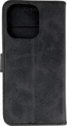 Leather Book Case for iPhone 16